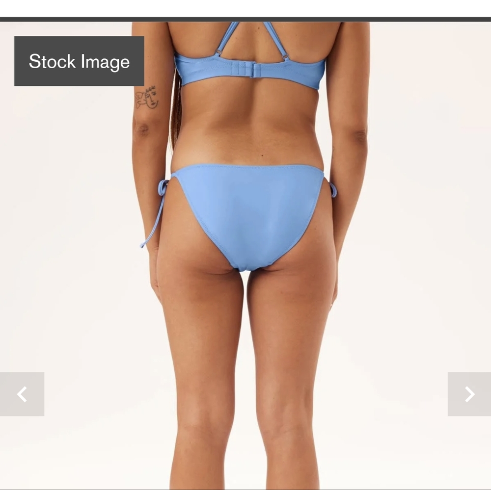 Girlfriend Collective Provence Dive String Bikini Bottom - Picture 2 of 6